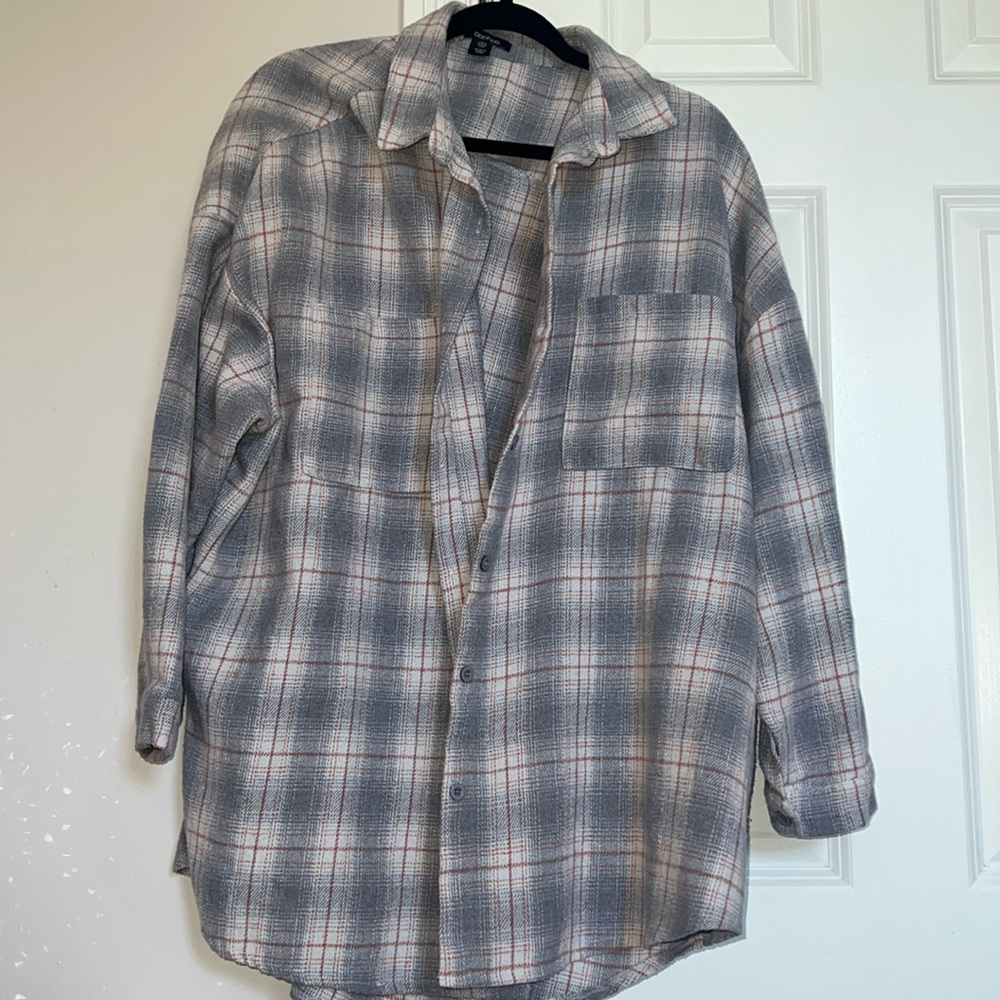 oversized boyfriend flannel